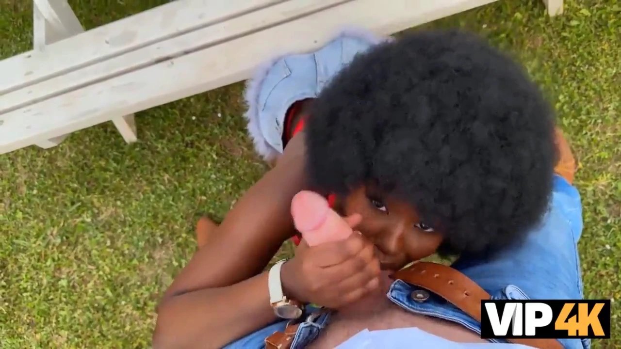 Seduced and taken by a stunning black girl porn video