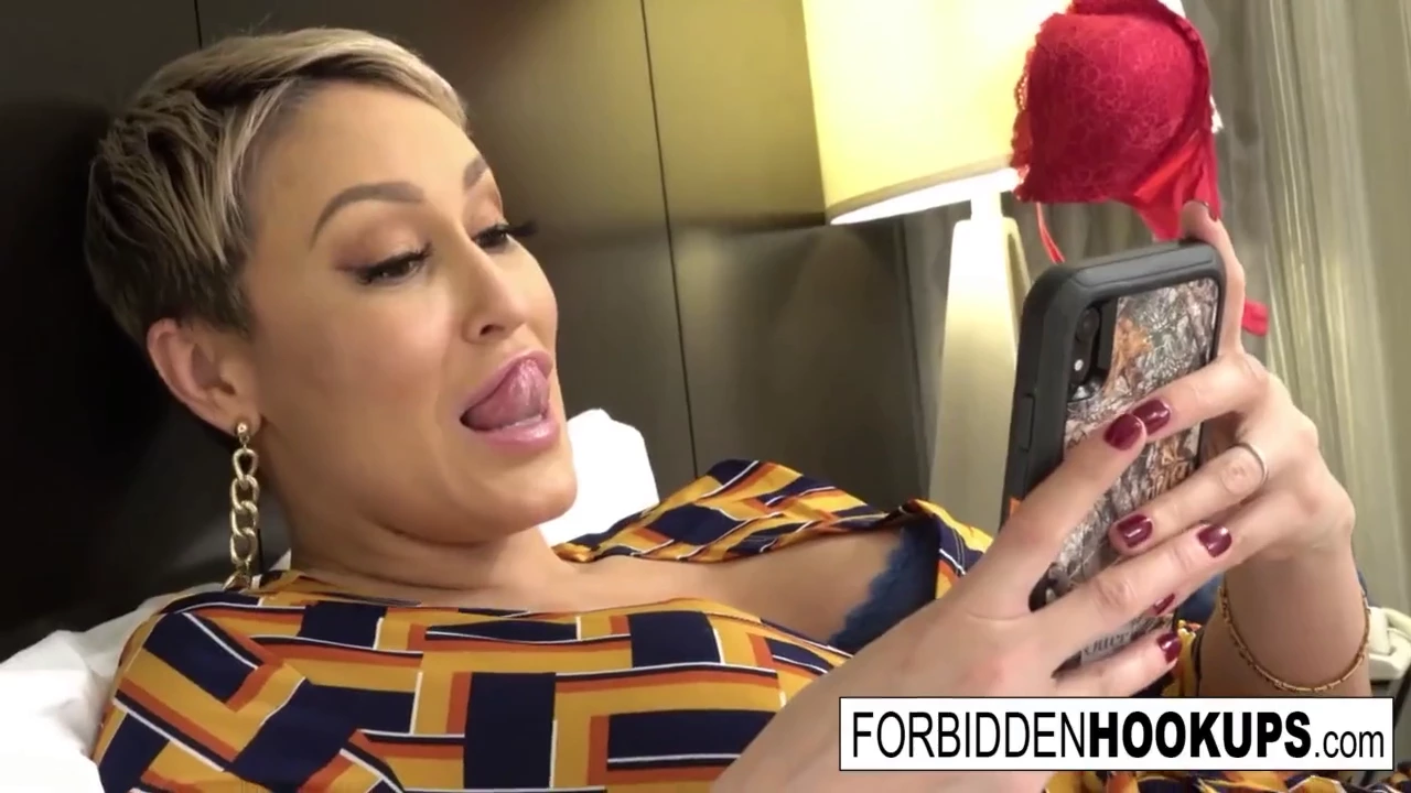 A young man harbors a forbidden desire for his step-mom's ample bosom. He's caught in a tantalizing dance of seduction, leading to a wild encounter with the mature vixen, culminating in a climactic facial finale.